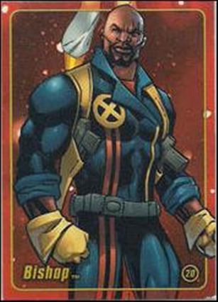 Marvel Heroes Figure Factory: Series 2 (Base Set) card 20 Bishop