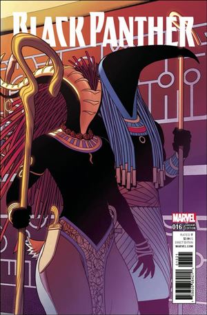 Black Panther (2016) issue 16-B Jamie McKelvie Connecting Cover