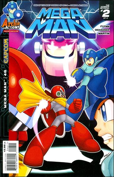 Mega Man issue 46 Patrick "Spaz" Spaziante Cover