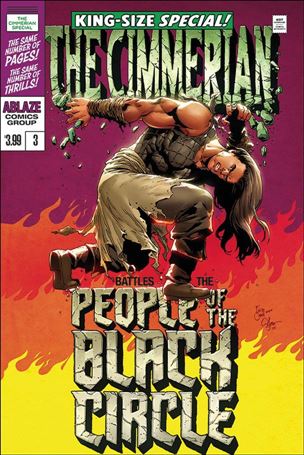 Cimmerian: People of the Black Circle issue 3-D Fritz Casas Cover