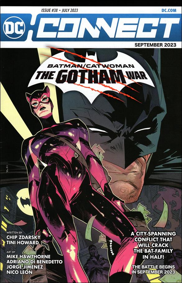 DC Connect issue 38 Catwoman Cover