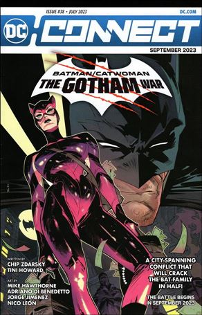 DC Connect issue 38 Catwoman Cover