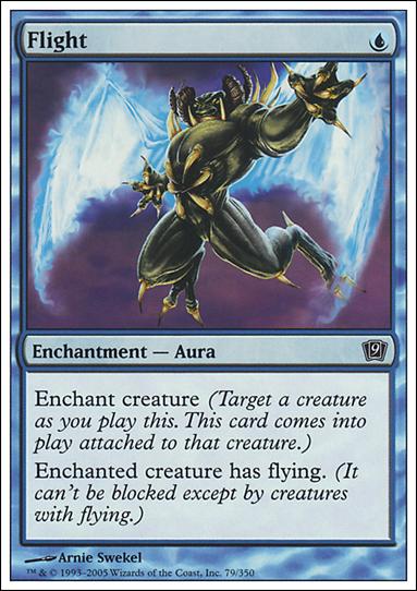 Magic the Gathering: 9th Edition (Base Set) card 79 Flight