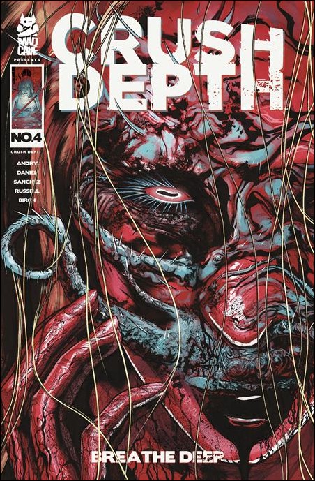 Crush Depth issue 4 Alex Sanchez Cover