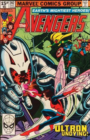 Avengers (1963) issue 202-B UK Price Cover