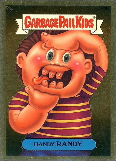 Garbage Pail Kids All-New Series 2 (Foil Sticker Subset)  card F16a Handy Randy