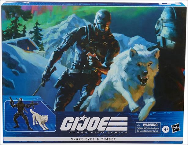 G.I. Joe: Classified Series (6" Action Figures) figure 52 Snake Eyes & Timber