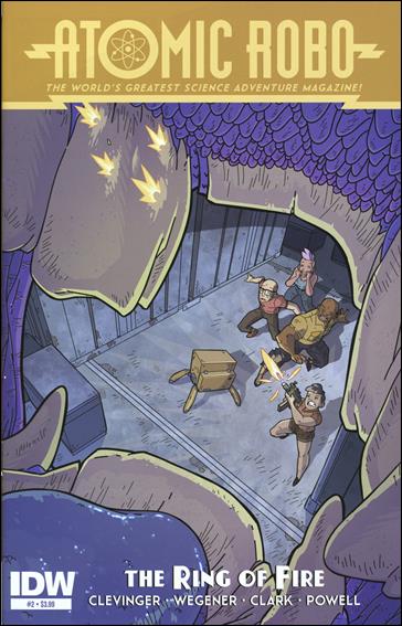 Atomic Robo and the Ring of Fire issue 2 Scott Wegener Cover