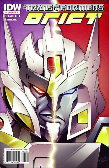 Transformers: Drift issue 1-B Guido Guidi 1:10 Cover