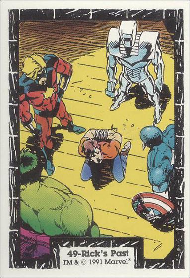 Incredible Hulk (Base Set) card 49 Rick's Past
