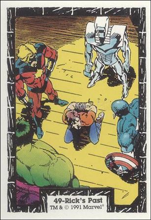 Incredible Hulk (Base Set) card 49 Rick's Past