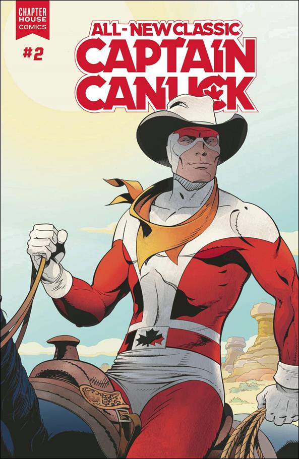 All-New Classic Captain Canuck issue 2 George Freeman Cover