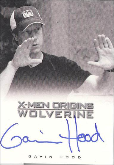 X-Men Origins: Wolverine (Autographs Subset) card nn4 Gavin Hood