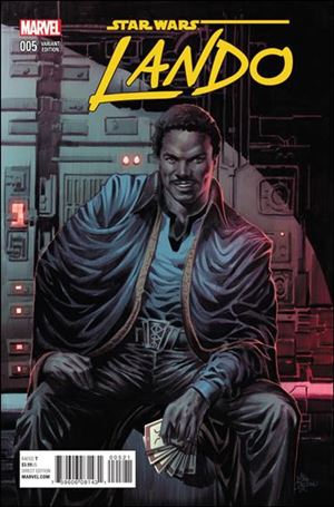 Lando issue 5-B Mike Deodato Jr. 1:25 Cover
