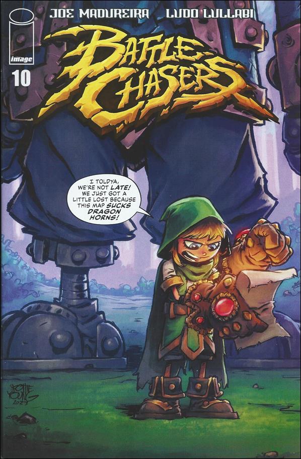 Battle Chasers issue 10-F Skottie Young Cover
