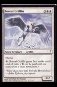 Magic the Gathering: Coldsnap (Base Set) card 2 Boreal Griffin