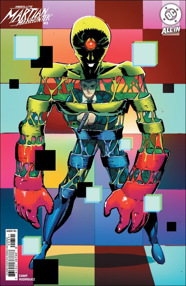 Absolute Martian Manhunter issue 3-D Riley Rossmo 1:25 Cardstock Cover