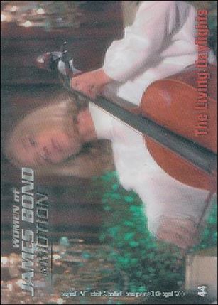 Women of James Bond in Motion (Base Set) card 44 The Living Daylights - Kara Milovy