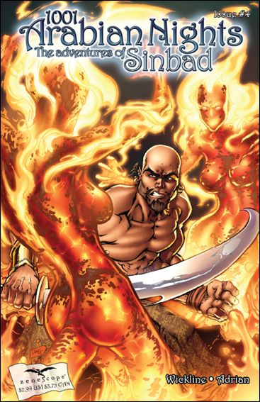 1001 Arabian Nights: The Adventures of Sinbad 4-B by Zenescope Entertainment