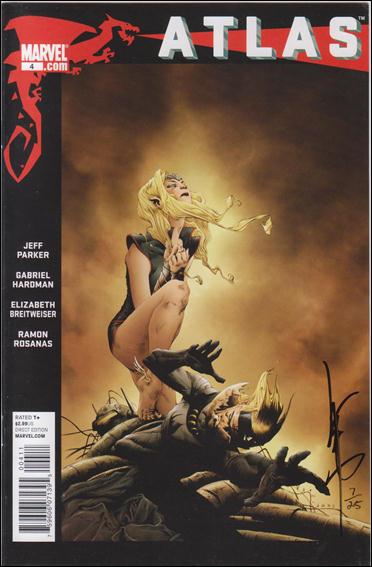 Atlas (2010) issue 4-B Dynamic Forces (Signed by Jae Lee) 1/25