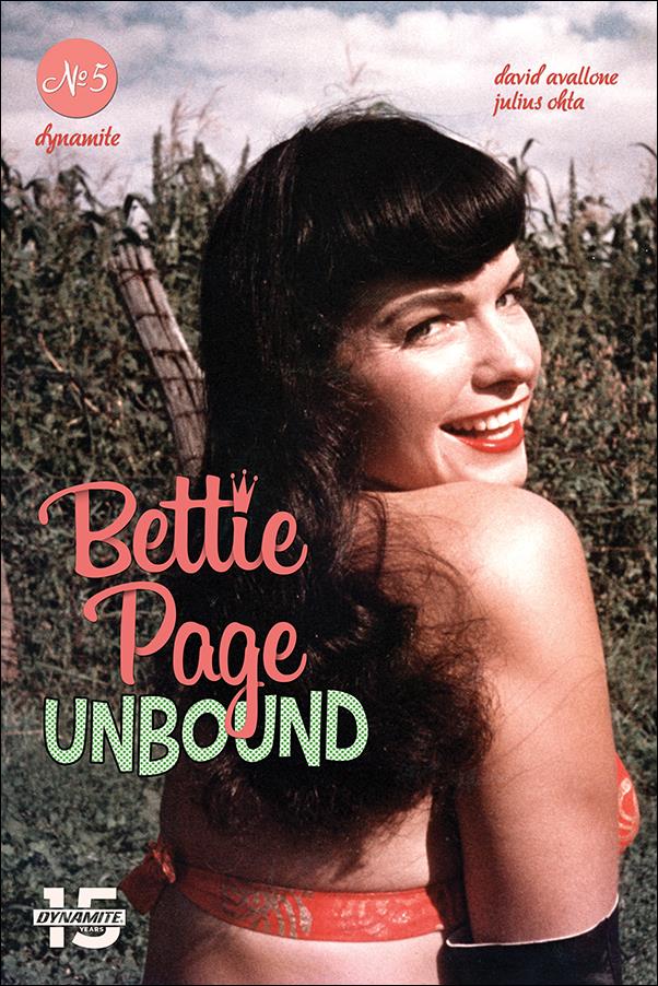 Bettie Page: Unbound issue 5-E Photo Cover