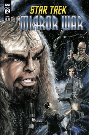Star Trek: The Mirror War issue 2 J.K. Woodward Cover