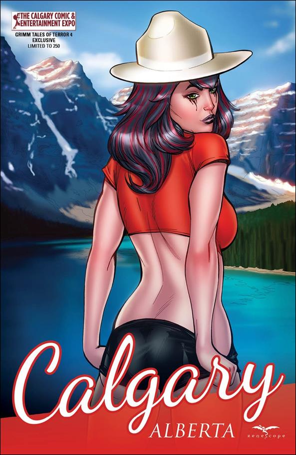 Grimm Tales of Terror Volume 3 issue 4-D Ale Garza Calgary Comic Expo Cover 1/250