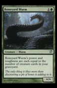 Magic the Gathering: Innistrad (Base Set) card 171 Boneyard Wurm