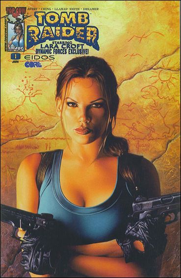 Tomb Raider: The Series issue 0-D DF Blue Foil Cover w/COA 1/999