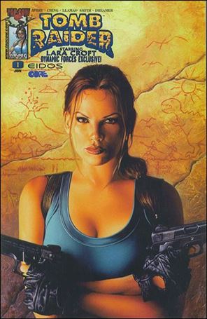 Tomb Raider: The Series issue 0-D DF Blue Foil Cover w/COA 1/999
