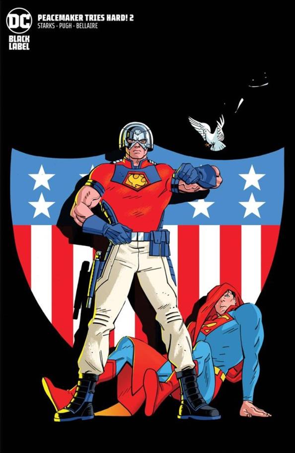 Peacemaker Tries Hard issue 2-B Tom Reilly Cover