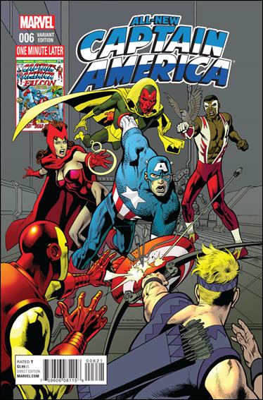 All-New Captain America issue 6-B Kevin Nowlan 1:15 Avengers Cover
