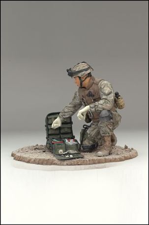 McFarlane Military (Series 4) figure 6-B Navy Field Medic (Ethnic)