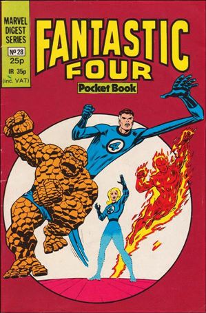 Fantastic Four Pocket Book (UK) Cover Image 2
