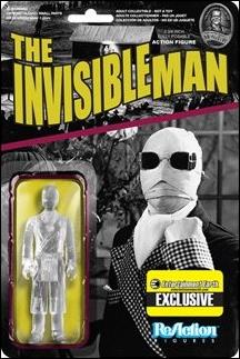 ReAction: Universal Monsters (2014) figure 4-B The Invisible Man (Clear)