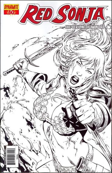 Red Sonja (2005) issue 60-D Walter Geovani 1:10 Red Cover