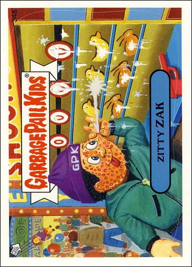 Garbage Pail Kids All-New Series 4 (Base Set) card 34a Zitty Zak