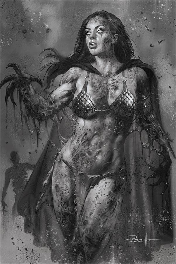 Die!namite issue 1-M Lucio Parrillo 1:25 Greyscale Virgin Cover