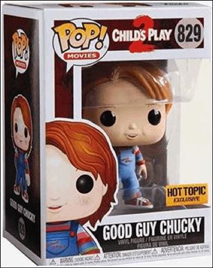 POP! Movies figure 829 Good Guy Chucky Hot Topic Exclusive