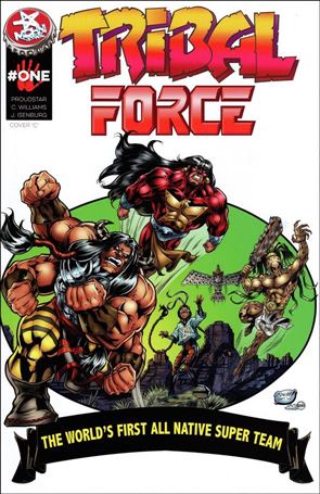 Tribal Force (2023) issue 1-C Chris Williams Fantastic Four Homage Cover