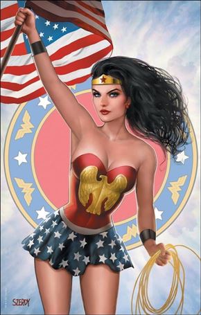 Wonder Woman (1942) issue 750-P Nathan Szerdy Comics Elite Virgin Cover 1/1000
