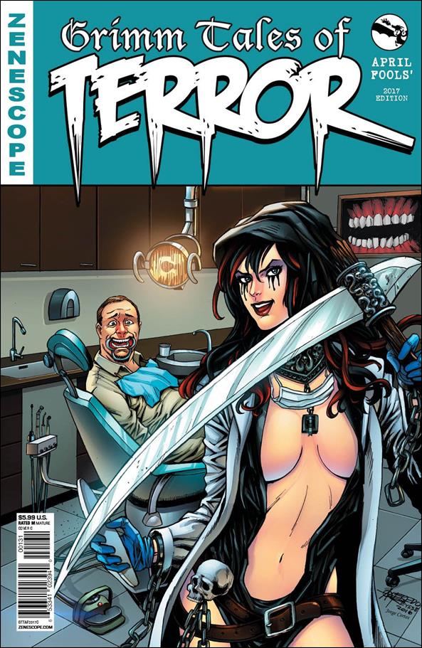 Grimm Tales of Terror April Fool's Edition issue 2017-C Alfredo Reyes Cover
