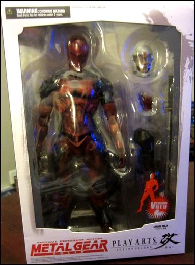 Metal Gear Solid (Play Arts ~ Kai) figure 2-B Cyborg Ninja (Red)