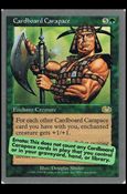 Magic the Gathering: Unglued (Base Set) card 54 Cardboard Carapace