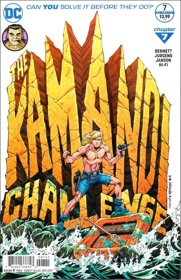 Kamandi Challenge issue 7-B Dan Jurgens Cover
