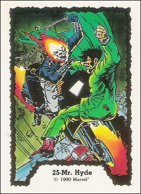Ghost Rider (Base Set)  card 25 Mr. Hyde