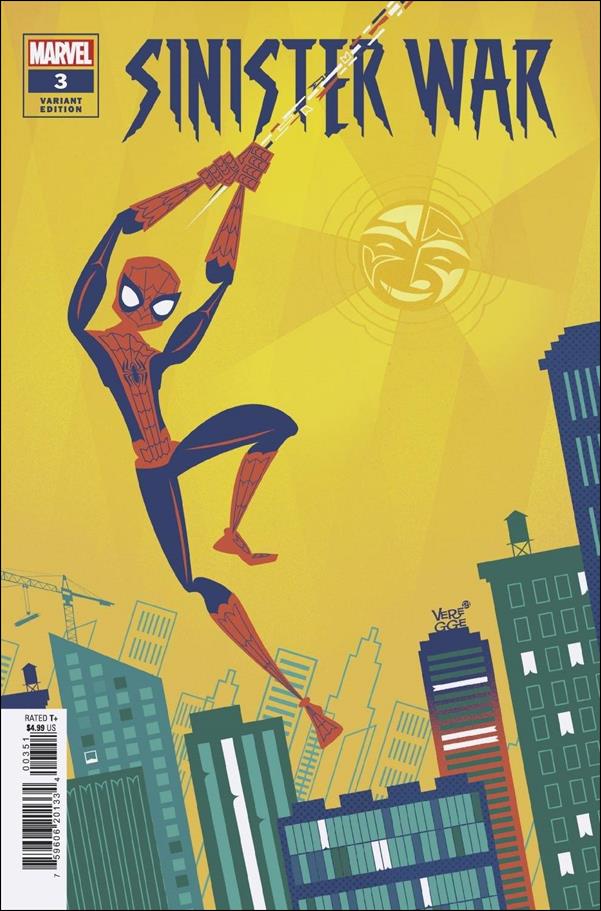Sinister War issue 3-D Jeffrey Veregge Cover