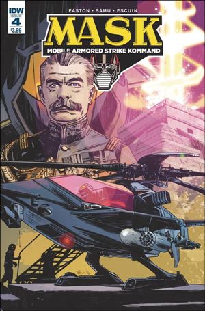 M.A.S.K.: Mobile Armored Strike Kommand issue 4 Tommy Lee Edwards Cover