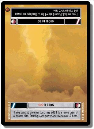 Star Wars: Cloud City Limited (Base Set) card 167 Clouds
