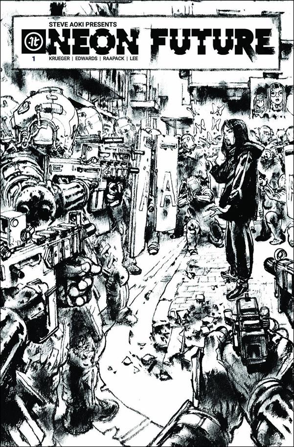 Neon Future issue 1-B Kim Jung Gi Cover